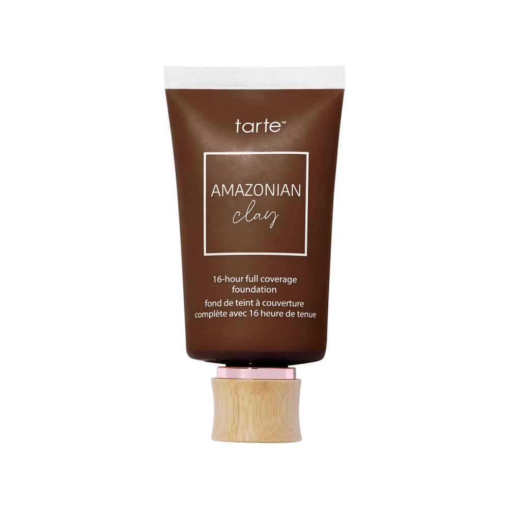 tarte Amazonian clay 16-hour Full Size coverage foundation - Matte Finish Foundation with Amazonian Clay & Vitamin E for Hydration & Smooth Looking Skin, Vegan & Cruelty Free
