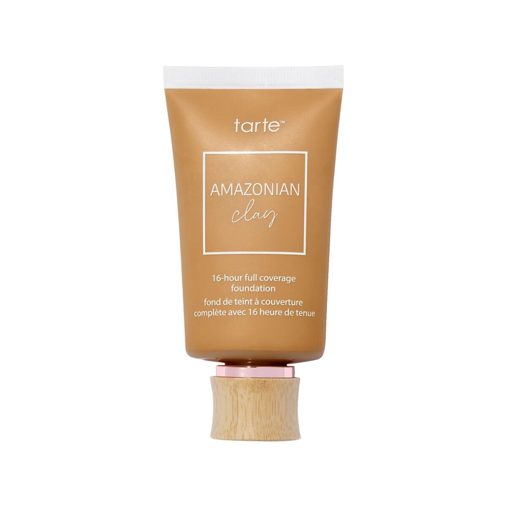 tarte Amazonian clay 16-hour Full Size coverage foundation - Matte Finish Foundation with Amazonian Clay & Vitamin E for Hydration & Smooth Looking Skin, Vegan & Cruelty Free