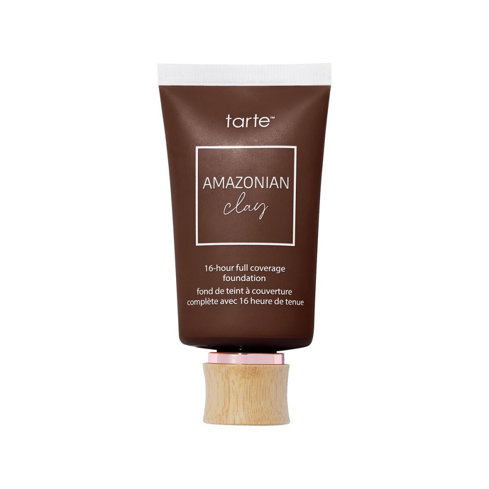 tarte Amazonian clay 16-hour Full Size coverage foundation - Matte Finish Foundation with Amazonian Clay & Vitamin E for Hydration & Smooth Looking Skin, Vegan & Cruelty Free