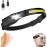 Rechargeable LED Headlamp,COB230 Wide Light Headlamps, 5 Modes of Lightweight Headlamp with Motion Sensors, Type-C USB Charging Headlamps,Suitable for Night Running, Night Fishing, Cycling, Camping.
