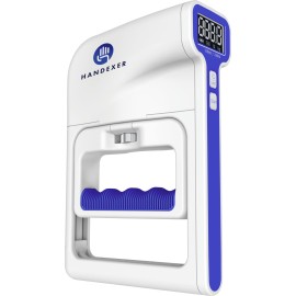 Handexer Grip Strength Tester 265lb/120kg, Digital Hand Dynamometer FDA Registered with Backlit LCD for Grip Strength Testing and Training