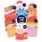 SpaLife Beauty Santas Squad Christmas Face Mask Bundle | Korean Facial Masks | Hydrating, Soothing, Complexion Enhancing and Firming Sheet Mask Set | Christmas Gifts for Women | 12 Pack