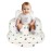 AirSwim Inflatable Baby Chair, Baby Inflatable Seat for Babies 3 Months and Up Summer Inflatable Baby Seat for Sitting Up, Blow Up Baby Floor Seat with Built in Air Pump, Rainbow