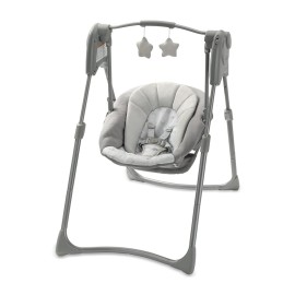 Graco Slim Spaces Compact Baby Swing, Space Saving..