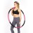 HEALTHYMODELLIFE Exercise Fitness Hoop for Adults - Easy to Spin, Premium Quality and Soft Padding Weighted Hoop - Detachable Hoops for Home & Gym Workouts - 4lbs