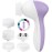 Facial Cleansing Brush Face Scrubber Exfoliating Cleaning Skin Care Cleanser Wash Women Girls Electric Beauty Powered Exfoliator Skincare Spin Tools Scrub Washer Self Care by VISOFO (Lilac Amethyst)