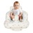 AirSwim Inflatable Baby Seat, Inflatable Baby Chair for Babies 3 Months and Up, Summer Blow Up Chair with Built in Air Pump, Infant Floor Seats for Learning to Sit, Palying, Camping, Bear Head