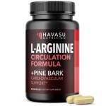 L-Arginine 1800mg and Pine Bark Extract 100mg - Nitric Oxide Supplement for Men - Performance Supplement for Men\'s Health - 90 Count - Endurance, Recovery Support - Vegan, Non-GMO Capsules