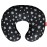 Nursing Pillow Cover for Baby Snug Fits Boppy Nursing Pillows, Super Soft, for Breastfeeding Moms, Black Star