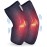 COMFIER Heated Knee Massager Heating Pad for Knee Pain Relief,Heat Knees Warmers Wrap with Massage and Vibration-Gray