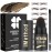 iMethod Eyebrow Stamp and Eyebrow Stencil Kit - Eyebrow Stamping Kit for Perfect Eyebrow Makeup, Eyebrow Pomade, 20 Eye brow Shaping Kit, Easy to Use, Long-Lasting, Light Brown