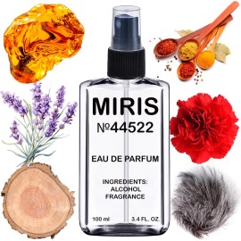 MIRIS No. 44522, Inspired by Musk, Long-Lasting Eau de Parfum for Men, Spray 3.4 Fl Oz / 100 ml