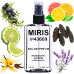 MIRIS No. 43669, Inspired by Blue Jeans, Long-Lasting Eau de Parfum for Men, Spray 3.4 Fl Oz / 100 ml