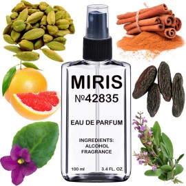 MIRIS No. 42835, Inspired by Emblem, Long-Lasting Eau de Parfum for Men, Spray 3.4 Fl Oz / 100 ml