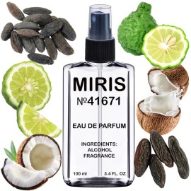 MIRIS No. 41671, Inspired by Le Beau, Long-Lasting Eau de Parfum for Men, Spray 3.4 Fl Oz / 100 ml
