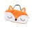 Cute Animal Sleeping Mask Soft Plush Blindfold Cute Rabbit Panda Koala Eye Cover Eyeshade for Kids Teens Girls Women (Orange Fox)