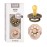 BIBS Pacifiers - Boheme Collection | BPA-Free Baby Pacifier | Made in Denmark | Set of 2 Dark Oak/Blush Color Premium Soothers | Size 6-18 Months
