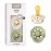BIBS Pacifiers - Boheme Collection | BPA-Free Round Nipple | Nautral Rubber Latex | Made in Denmark | Set of 2 Ivory/Sage Color Premium Soothers | Size 0-6 Months