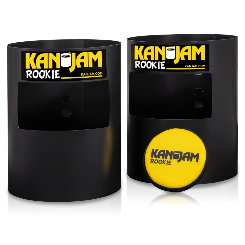 Kan Jam Original Disc Toss Game - Kan Jam Rookie, PRO and To-Go Disc Golf Sets with Illuminate LED Frisbee Versions
