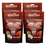 Teaza Energy Tobacco Free Snuff Nicotine Free Pouches, Smokeless Alternative Snuff Healthy Chewing Dipping, Coffee (4 Pack) Tobacco Free Chew Alternative Dip No Crash Fully Premium Flavored