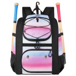 MATEIN Softball Bag, Lightweight Baseball Backpack with Shoe Compartment, Baseball Bag with Fence Hook for TBall Bat & Equipment, Softball Gifts Catchers Backpack for Women Fit Batting Glove, Helmet