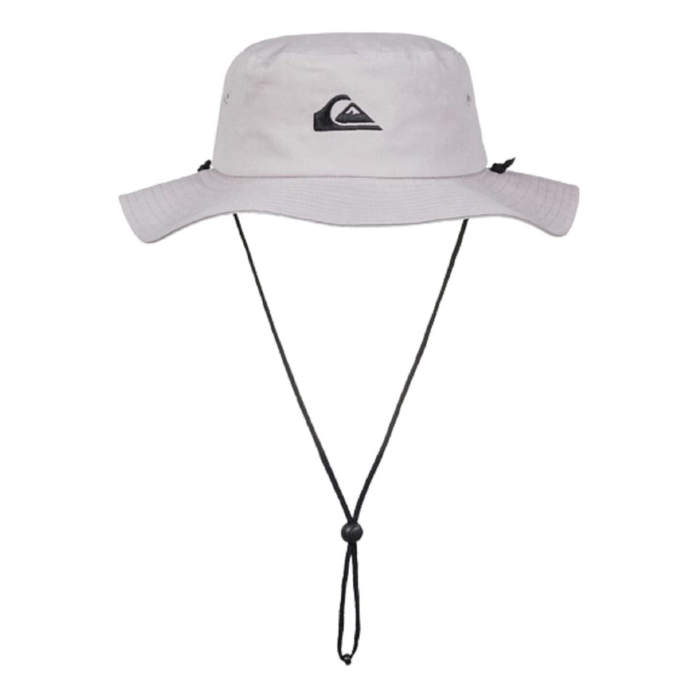 Quiksilver mens Bushmaster Sun Protection Floppy Visor Bucket Hat, Steeple Grey, Small-Medium US