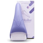 ROSELYNBOUTIQUE Ice Roller for Face Wrinkles Fine Lines Puffiness Stick Massager Facial Skin Care Tools Self Care Gifts for Men Women (Purple)