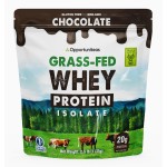 Opportuniteas Grass Fed Chocolate Whey Isolate Protein Powder - 20 g Protein, Heavy-Metal Tested, Made with Organic Cacao & Organic Cane Sugar, Non-GMO, Hormone-Free, Sourced from Ireland, 2.5 lb