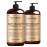 New York Biology Anti Cellulite Massage Oil 8 Fl Oz - Made with 100% Natural Oils - Body Oil for Massage Therapy, Muscle Relaxation and Deep Tissue - Pack of 2