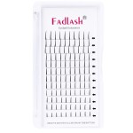 Lash Extension Spikes 15-20mm Mix D Curl Premade Lash Spikes Individual Lashes Super Mink Wipsy Volume Lash Extensions Spikes Eyelash Extension SuppliesD Curl,15-20mm)