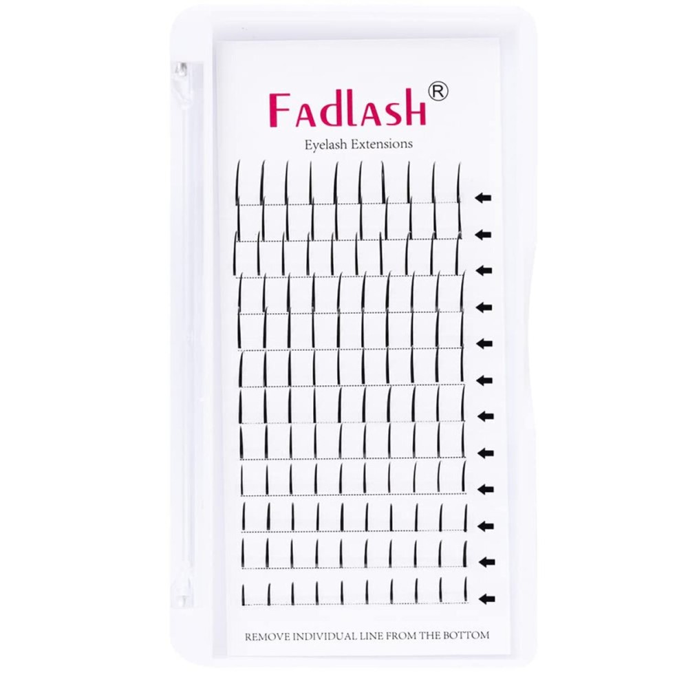 Lash Spikes Lashes Extension Premade Lash Fans Matte Black Fairy Eyelashes Single Super Thick Wispy Volume Lash Extensions Long Spike Lashes MinkC Curl, 20mm
