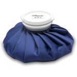 BICAREE Ice Pack for Injuries Reusable, Ice Bags Hot Water Bag for Hot & Cold Therapy and Pain Relief with Cover, No-Leak Elastic Breathable Ice Bag, Size 9