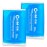 Large Gel Ice Packs for Injuries Reusable Hot Cold Pack Compress for Pain Relief, Rehabilitation, Comfort Ice Gel Pack Flexible Therapy on Neck, Arm, Knee, Leg, Shoulder, Elbow, Wrist - 2 Pack Blue