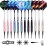 WIN.MAX Darts Plastic Tip - Soft Tip Darts Set - 12 Pcs 18 Gram with 100 Extra Dart Tips 12 Flights Flight Protectors and Wrench for Electronic Dart Board
