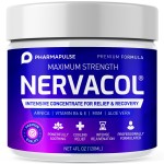 Pharmapulse Neuropathy Nerve Therapy & Relief Cream - Maximum Strength Relief Cream for Foot, Hands, Legs, Toes Includes Alpha Lipoic Acid, Arnica, Vitamin B6, Aloe Vera, MSM - Effective Soothing 4oz
