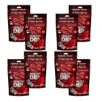 TeaZa Energy Pouches, Tobacco Free Nicotine Free Dip Alternative Snuff & Energy Dip Chewing Tobacco Alternative Healthy Dipping Premium Flavored Cherry Chill (8 Pack)