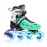 METROLLER Inline Skates for Girls and Boys, Women, Men 4 Sizes Adjustable Inline Skates with Light Up Wheels, Illuminating Beginner Skates for Kids & Adult Youth.