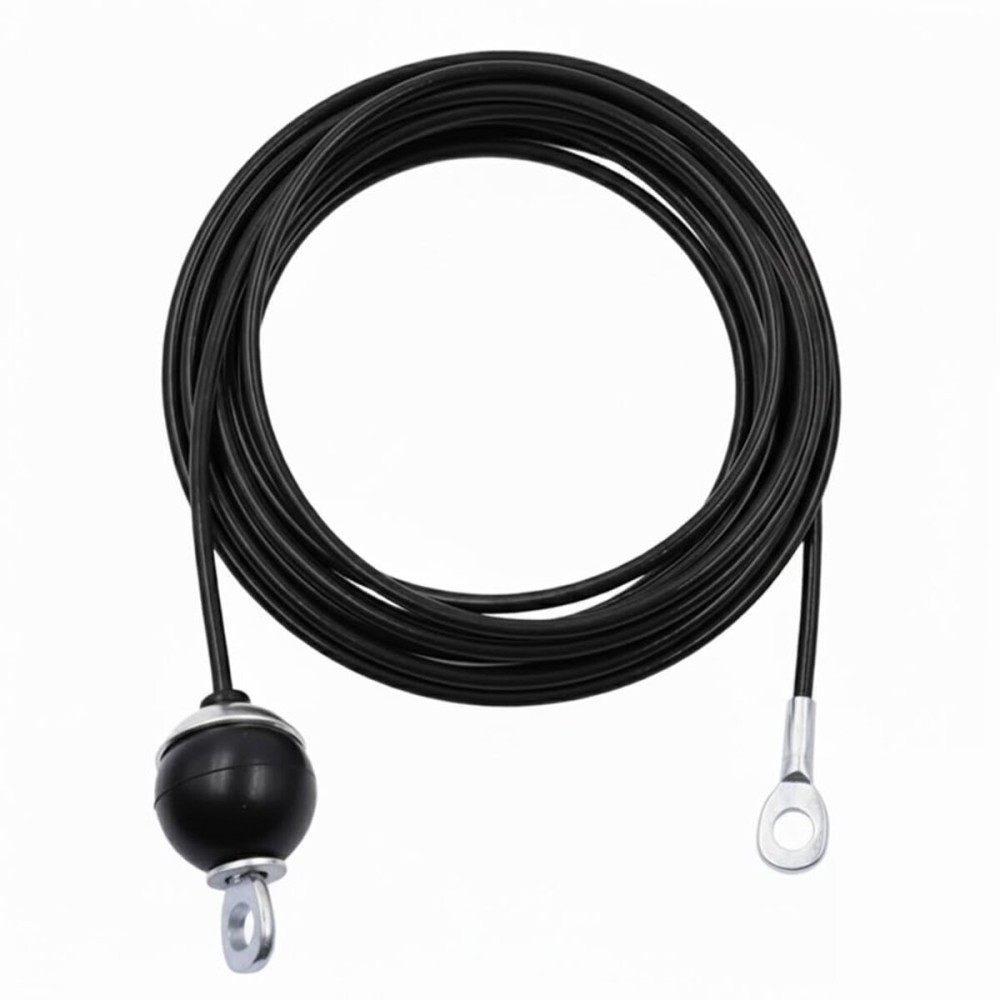 J Bryant Fitness Gym Replacement Cable Fitness Pulley Cable Thick 0.2inch/5mm Heavy Duty Steel Wire Rope for Home Gym Cable Pulley Attachments Machine Accessories (Type-B, 157)