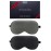 BeeVines 100% Real Mulberry Silk 2 Pack Sleep Mask, Pure Silk Eye Masks with Adjustable Strap for Sleeping, 100% Block Light Eye Shade Cover, Reduces Puffy Eyes Traveling Gifts(Black & Galaxy Grey)