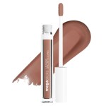 wet n wild MegaSlicks Lip Gloss, Ultra-Glossy, Vitamin-E Enriched, Ultra-Gloss High Shine Moisturizing, Cruelty-Free & Vegan - Nude Mood
