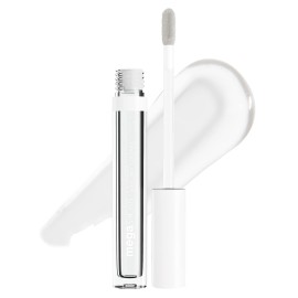 wet n wild MegaSlicks Lip Gloss, Ultra-Glossy, Vitamin-E Enriched, Ultra-Gloss High Shine Moisturizing, Cruelty-Free & Vegan - Crystal Clear