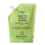 Youth To The People Superfood Facial Cleanser Refill - Kale + Green Tea Daily Face Wash, Gentle Makeup Remover, with Soothing Antioxidants for Glowing Skin, pH Balance, Clean Pores - 16 fl oz