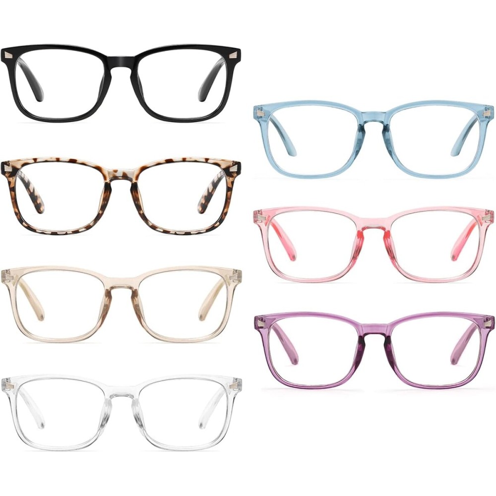 CCVOO Reading Glasses for Women/Men, Eyeglasses, Blue Light Readers for Women/Men, Computer Eye Glasses, Cheaters