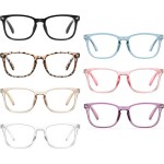 CCVOO Reading Glasses for Women/Men, Eyeglasses, Blue Light Readers for Women/Men, Computer Eye Glasses, Cheaters