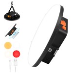 IODOO 16500mAh 60W Rechargeable Camping Light 3000LM 2700/4000/6500K LED Camping Lantern Portable IP65 Waterproof Tent Lights Power Failur