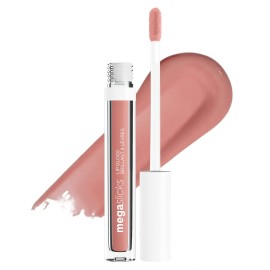 wet n wild MegaSlicks Lip Gloss, Ultra-Glossy, Vitamin-E Enriched, Ultra-Gloss High Shine Moisturizing, Cruelty-Free & Vegan - Love Language