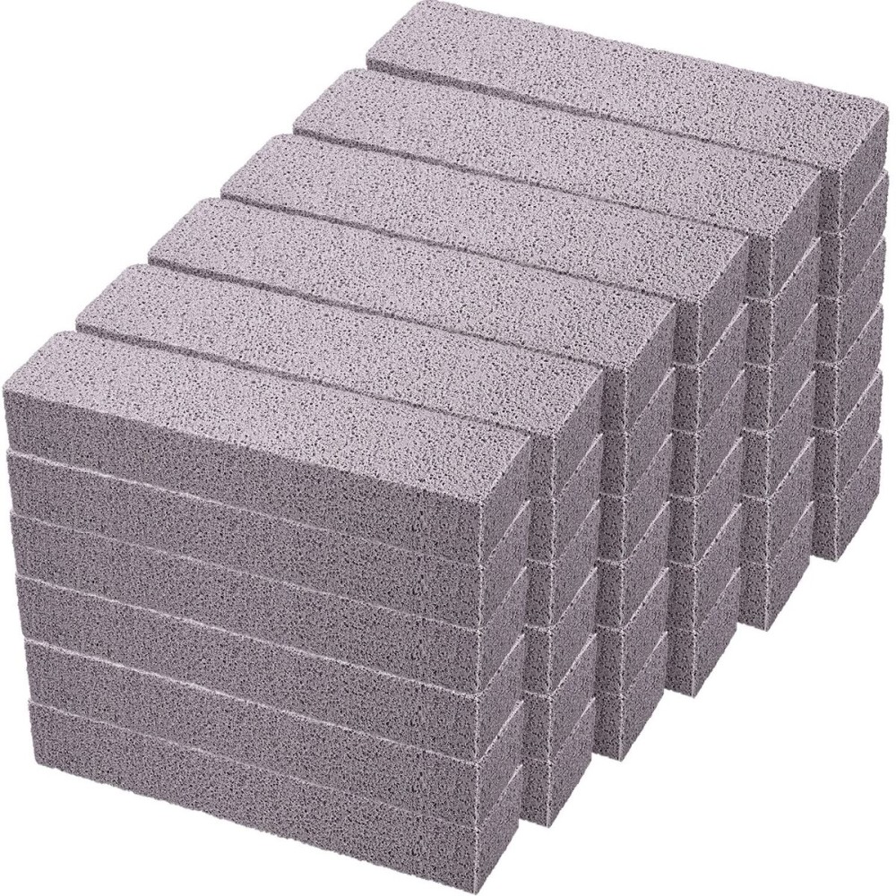 Chinco 36 Packs Pumice Stick for Cheaning, Pumice Scouring Stone Pad Removing Stain Grime Without Leaving Scratches for Kitchen Oven Stove Home Bathroom Toilet Pool House Cleaning Supplies