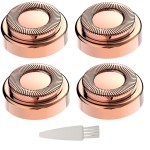 Replacement Heads For Finishing Touch Flawless Facial Hair Remover,Women Hair Removal Shaving Head First Generation (4PCS, GEN 1)