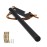 BCHARYA Fire Starter Survival Tool, Ferro Rod Kit with Leather Neck Lanyard and Multi-Tool Striker, Flint and Steel Survival Igniter with Tinder Rope and Tab for Camping, Hiking and Emergency