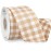 Ribbli Beige and White Check Wired Ribbon, 2-1/2 Inch x 10 Yard,Rustic Plaid Easter Burlap Light Tan Gingham Ribbon for Big Bow,Farmhouse Wreath,Tree Decoration,Outdoor Decoration